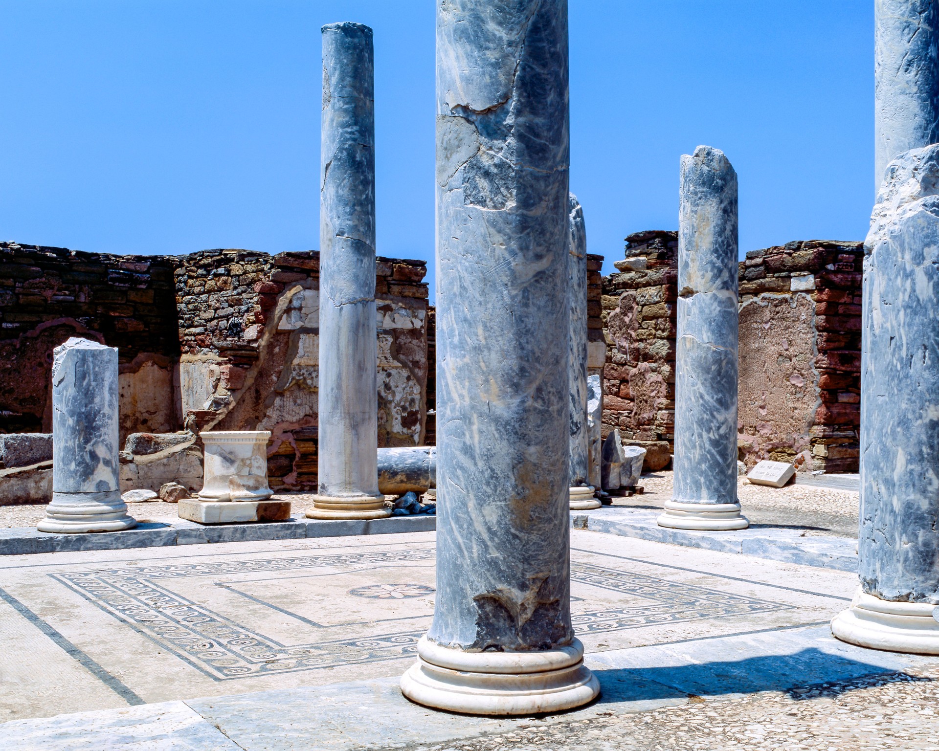 House of the Lake, Delos Island, Greece